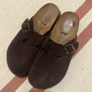 Birkenstock**Betula**suede clogs